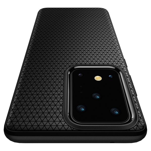 Spigen Liquid Air™ Case Schwarz für das Samsung Galaxy S20 Ultra