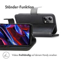 imoshion Luxuriöse Klapphülle Xiaomi Poco X5 5G - Schwarz