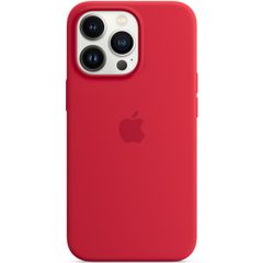 Apple Silikon-Case MagSafe Apple iPhone 13 Pro Max - Rot