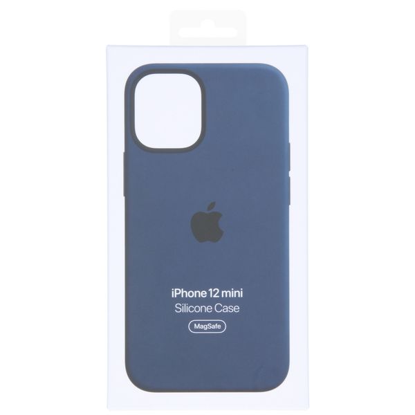 Apple Silikon-Case MagSafe Apple iPhone 12 Mini - Deep Navy