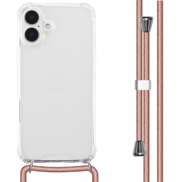 imoshion Backcover mit Band für das iPhone 16 Plus - Rose Gold