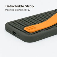 Callbuddy Hülle mit Strap Apple iPhone 16 Pro Max - Camo Orange