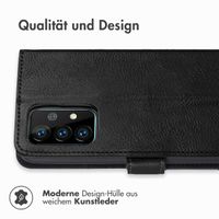 imoshion Luxuriöse Klapphülle Samsung Galaxy A52(s) (5G/4G) - Schwarz