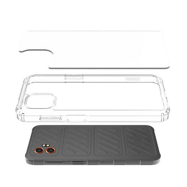 Accezz Xtreme Impact Case Samsung Galaxy Xcover 7 Pro - Transparent