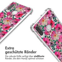 imoshion Design Hülle mit Band für das Huawei P30 Lite - Flower Water