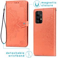 imoshion Mandala Klapphülle Samsung Galaxy A72 - Peach