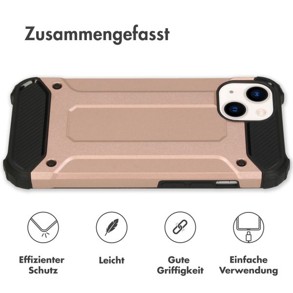 imoshion Rugged Xtreme Case für das iPhone 14 - Rose Gold