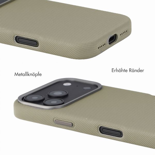 Accezz Mesh Backcover mit MagSafe Apple iPhone 17 Pro - Dunkelgrau