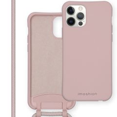 imoshion Color Backcover mit abtrennbarem Band Apple iPhone 12 (Pro) - Rosa
