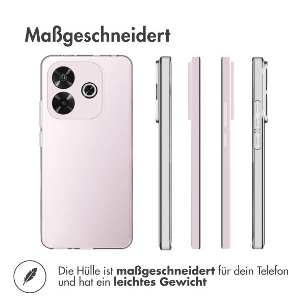 Accezz Xtreme TPU Cover für das Xiaomi Redmi Note 14 (5G) - Transparent