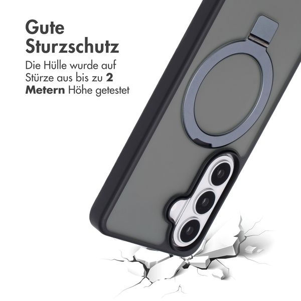 Accezz Ring Stand Backcover mit MagSafe Samsung Galaxy S26 - Schwarz
