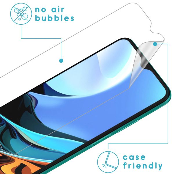 imoshion Displayschutz Folie 3-Pack Xiaomi Redmi 9T