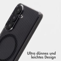 Accezz Lite Backcover mit MagSafe | Fluted | Samsung Galaxy S26 - Schwarz