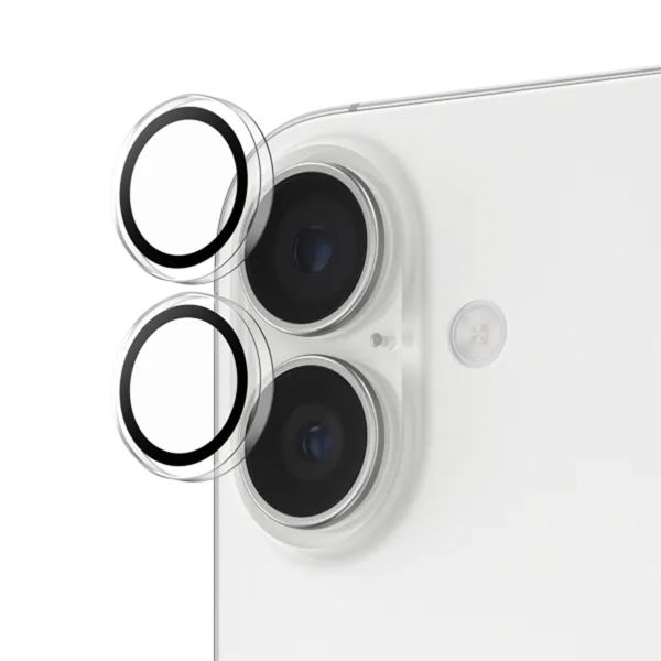 PanzerGlass Kameraprotektor Hoops Optic Rings für das Apple iPhone 17 - Transparent