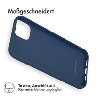 imoshion Color TPU Hülle für das Apple iPhone 14 Plus - Dunkelblau
