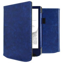 imoshion Vegan Leather Klapphülle für das Pocketbook Verse / Verse Lite / Verse Pro / Verse Pro Color / Vivlio Light / Light HD - Dunkelblau