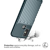 imoshion Thunder Backcover für das Motorola Moto G30 / G20 / G10 (Power) - Grün