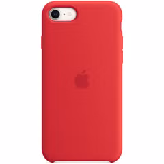 Apple Silikon-Case für das Apple iPhone SE (2022 / 2020) / 8 / 7 - Red