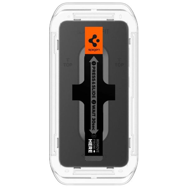 Spigen GLAStR Fit Displayschutzfolie  + Applicator 2-pack für das Samsung Galaxy S24 / S25
