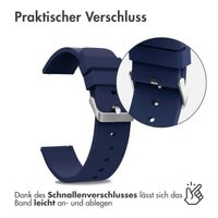 imoshion Silikonband - 24-mm-Universalanschluss - Dunkelblau