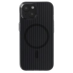 Accezz Lite Backcover mit MagSafe | Fluted | Apple iPhone 15 - Smokey Clear