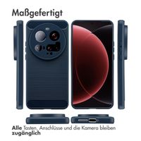 imoshion Brushed Back Cover Xiaomi 15 Ultra - Dunkelblau