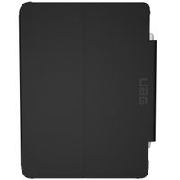 UAG Plyo Hard Case für das iPad Air 11 Zoll (2024) M2 / Air 5 (2022) / Air 4 (2020) / Pro 11 (2020 / 2018) - Schwarz / Ice