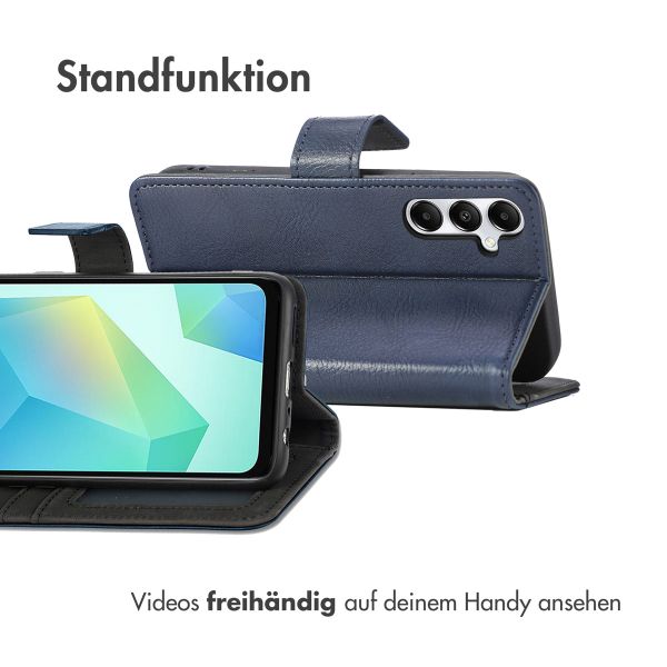 imoshion Luxuriöse Klapphülle Samsung Galaxy A17 - Dunkelblau
