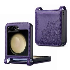 imoshion Mandala Klapphülle Samsung Galaxy Z Flip 7 FE - Violett