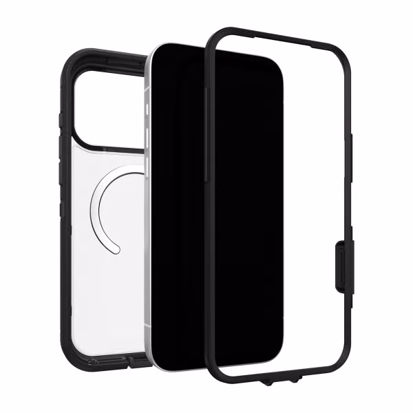 OtterBox Defender Pro XT Magnets Back Cover Apple iPhone 17 Pro Max - Clear / Black