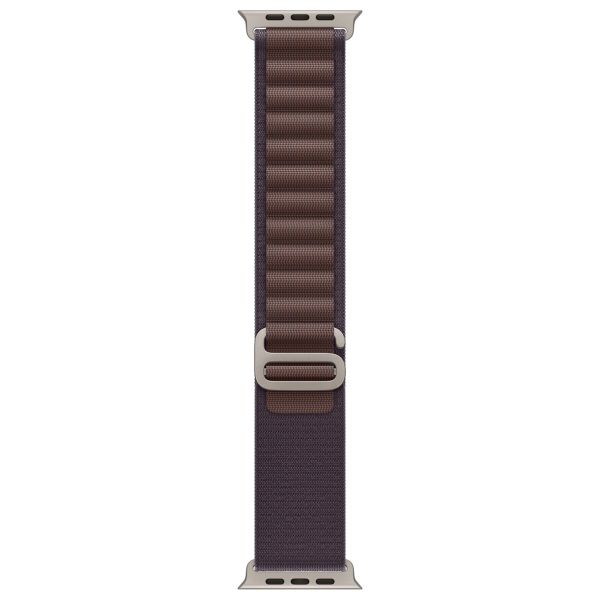 Apple Alpine Loop Band für die Apple Watch Series 1-10 / SE / Ultra (2) - 42/44/45/46/49 mm - Größe S - Indigo