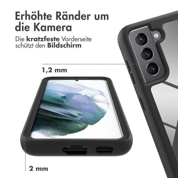 imoshion 360° Full Protective Case für das Samsung Galaxy S21 - Schwarz