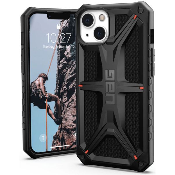 UAG Monarch Case für das iPhone 13 - Kevlar Black