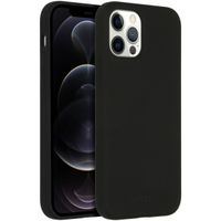 Accezz Liquid Silikoncase mit MagSafe für das iPhone 12 (Pro) - Schwarz