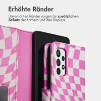 imoshion Design Klapphülle Samsung Galaxy A52(s) (5G/4G) - Retro Pink