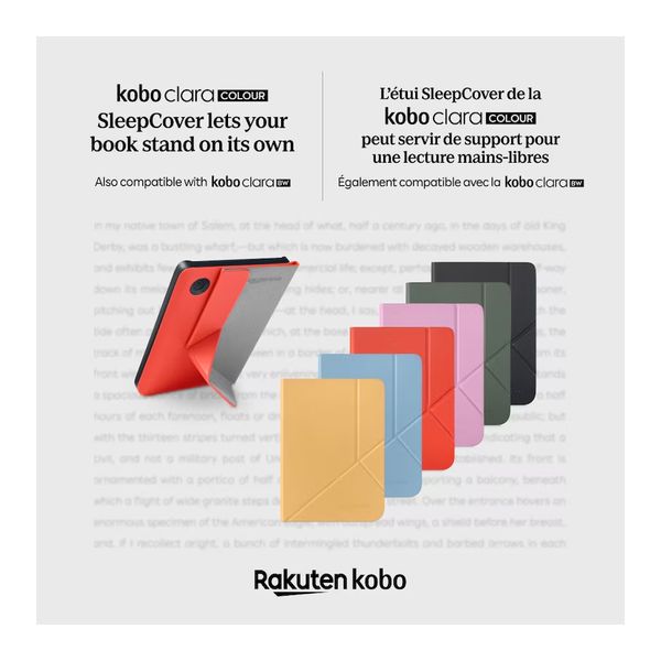 Kobo SleepCover Klapphülle Kobo Clara Colour / BW - Dusk Blue