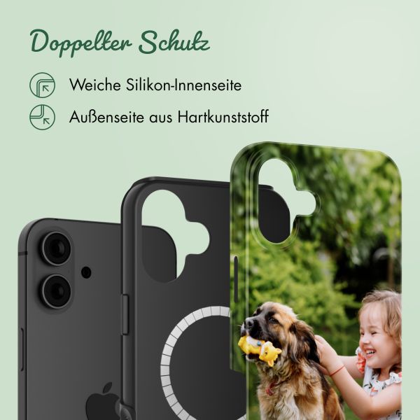 Gestalte deine eigene robuste Hülle mit MagSafe Apple iPhone 16 - Weiß
