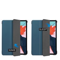 imoshion Trifold Klapphülle Apple iPad Air 11 Zoll (2025) M3 / (2024) M2 / Air 5 (2022) / Air 4 (2020) - Dunkelgrün