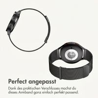 imoshion Mailändische Magnetarmband -   Universelle 22 mm Anschluss - Schwarz