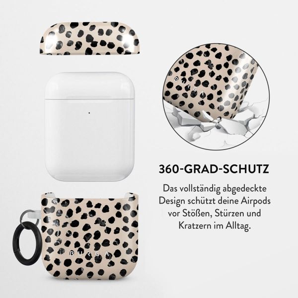 Burga Hard Case für das Apple AirPods 1 / 2 - Almond Latte