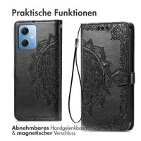 imoshion Mandala Klapphülle Xiaomi Redmi Note 12 - Schwarz