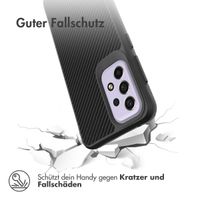 imoshion Rugged Hybrid Carbon Case Samsung Galaxy A33 - Schwarz