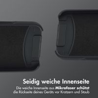 imoshion Color Backcover mit abnehmbarem Handykette und MagSafe Apple iPhone 16 Pro - Schwarz