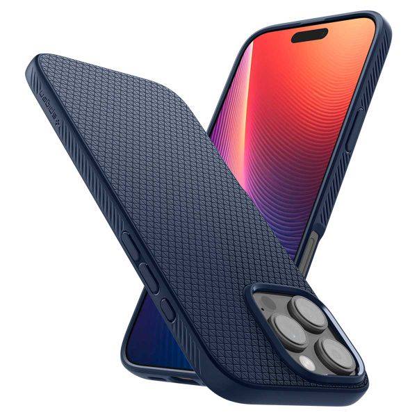 Spigen Liquid Air™ Case für das iPhone 16 Pro Max - Navy Blue