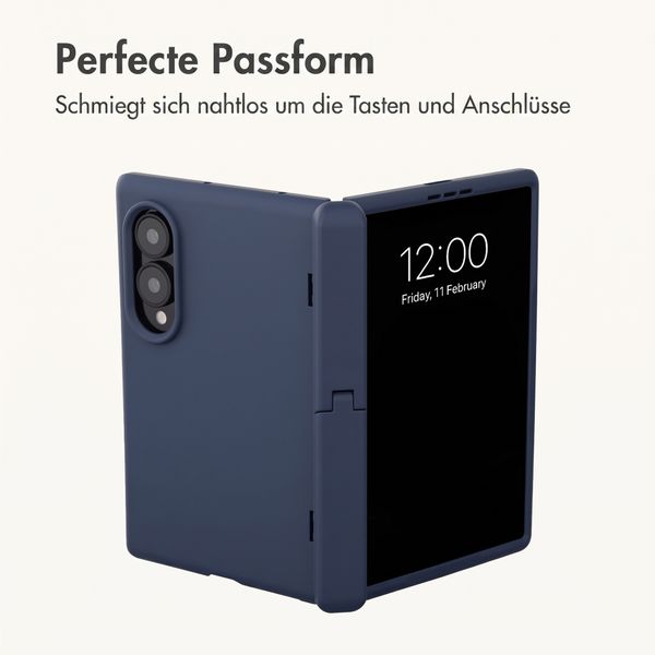 imoshion Color Backcover mit Ständer Samsung Galaxy Z Fold 8 - Dunkelblau