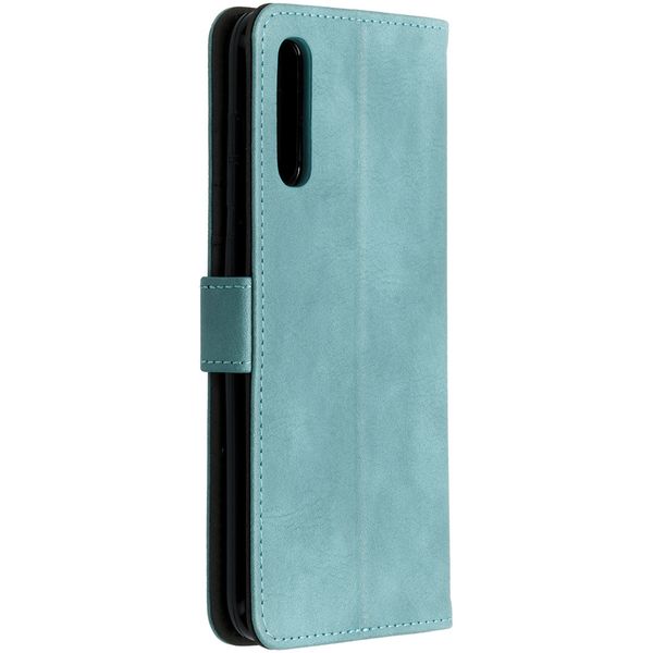 imoshion Luxuriöse Klapphülle Samsung Galaxy A70 - Hellblau