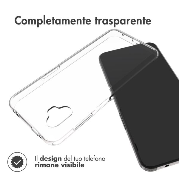 Accezz Clear TPU Backcover Samsung Galaxy Xcover 6 Pro - Transparent