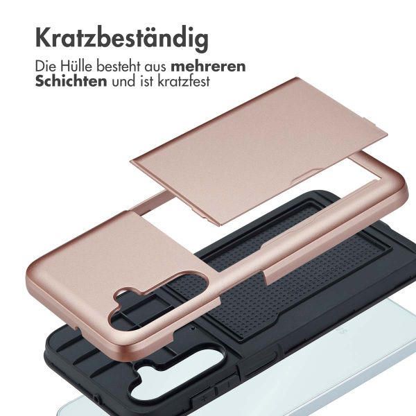 imoshion Backcover mit Kartenfach Samsung Galaxy A16 - Rosé gold