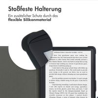 imoshion Slim Soft Case Klapphülle Pocketbook Touch Lux 5 / HD 3 / Basic Lux 4 / Vivlio Lux 5 - Rosé gold