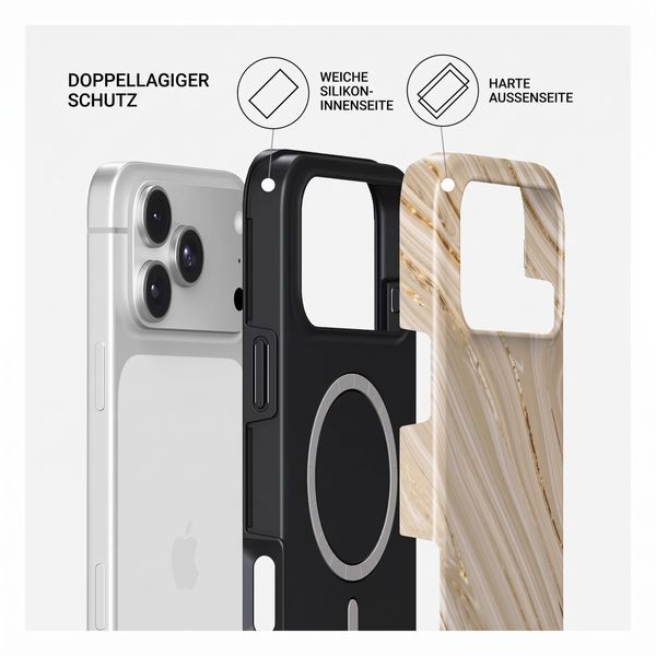 Burga Tough Back Cover MagSafe Apple iPhone 18 Pro - Full Glam
